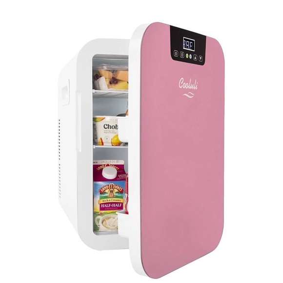 Mini Refrigerator - Pink - Cooluli - Concord 0.7 Cu. Ft. - Picture 2 of 11